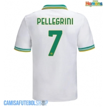 Camisa de time de futebol AS Roma Lorenzo Pellegrini #7 Replicas 3º Equipamento 2025-26 Manga Curta